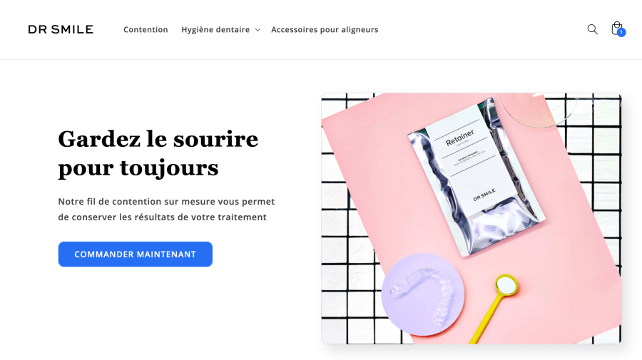 Magasin en ligne DR SMILE